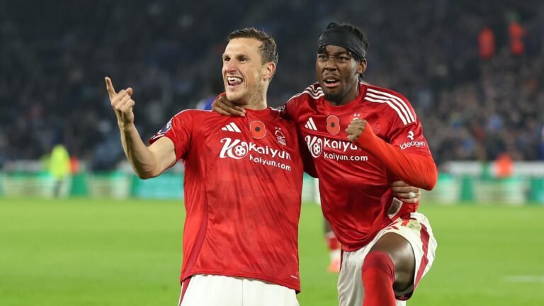 nottingham forest standings