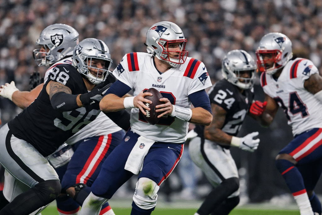 Las Vegas Raiders vs New England Patriots Match Player Stats
