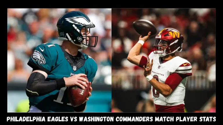 washington commanders vs philadelphia eagles match player stats