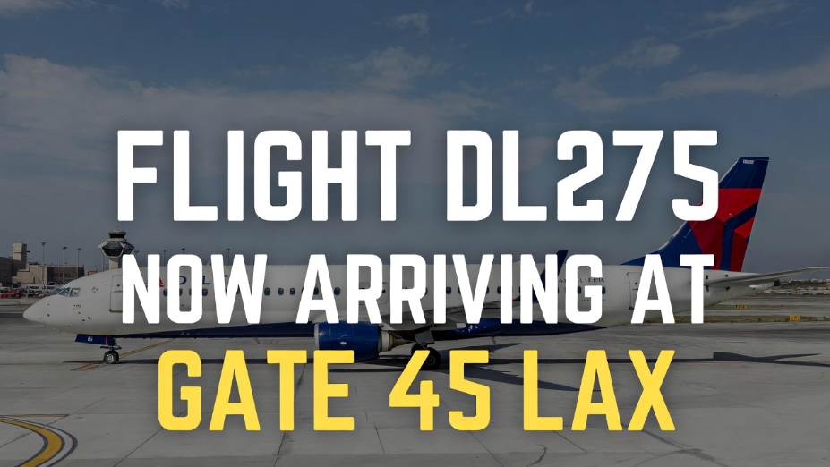 delta flight dl275 diverted lax