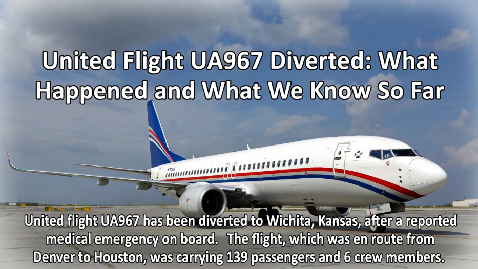 united flight ua967 diverted