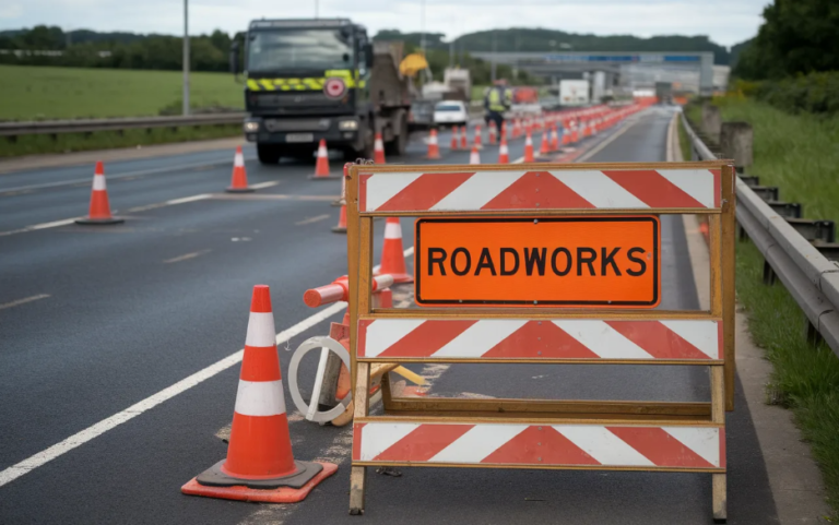 M6 Walsall Birmingham lanes closure